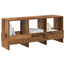 vidaXL Magazin állvány Öreg fa 102 x 30 x 45 cm