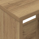 vidaXL Magazin állvány Artisan tölgy 102 x 30 x 45 cm