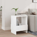 vidaXL Magazin állvány Fehér 35 x 30 x 45 cm
