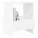 vidaXL Magazin állvány Fehér 35 x 30 x 45 cm
