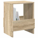 vidaXL Magazin állvány 2 pcs Sonoma tölgy 35 x 30 x 45 cm