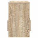 vidaXL Magazin állvány 2 pcs Sonoma tölgy 35 x 30 x 45 cm