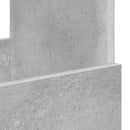 vidaXL Magazin állvány Beton Szürke 35 x 30 x 45 cm