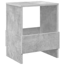 vidaXL Magazin állvány Beton Szürke 35 x 30 x 45 cm