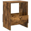 vidaXL Magazin állvány 2 pcs Füstölt tölgy 35 x 30 x 45 cm