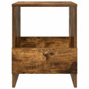 vidaXL Magazin állvány 2 pcs Füstölt tölgy 35 x 30 x 45 cm