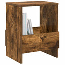 vidaXL Magazin állvány 2 pcs Füstölt tölgy 35 x 30 x 45 cm