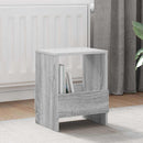 vidaXL Magazin állvány 2 pcs Szürke Sonoma 35 x 30 x 45 cm