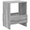 vidaXL Magazin állvány 2 pcs Szürke Sonoma 35 x 30 x 45 cm
