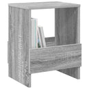 vidaXL Magazin állvány 2 pcs Szürke Sonoma 35 x 30 x 45 cm