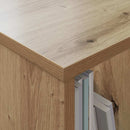 vidaXL Magazin állvány 2 pcs Artisan tölgy 35 x 30 x 45 cm
