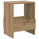 vidaXL Magazin állvány 2 pcs Artisan tölgy 35 x 30 x 45 cm