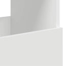vidaXL Magazin állvány Fehér 68,5 x 30 x 45 cm