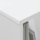 vidaXL Magazin állvány Fehér 68,5 x 30 x 45 cm