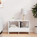 vidaXL Magazin állvány Fehér 68,5 x 30 x 45 cm