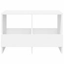 vidaXL Magazin állvány Fehér 68,5 x 30 x 45 cm