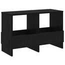 vidaXL Magazin állvány Fekete tölgy 68,5 x 30 x 45 cm