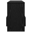 vidaXL Magazin állvány Fekete tölgy 68,5 x 30 x 45 cm