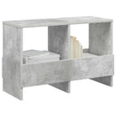 vidaXL Magazin állvány Beton Szürke 68,5 x 30 x 45 cm