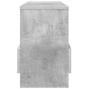 vidaXL Magazin állvány Beton Szürke 68,5 x 30 x 45 cm