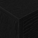 vidaXL Éjjeli asztal 2 pcs Fekete tölgy 40,5 x 40 x 48 cm Faanyag