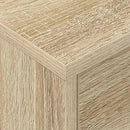 vidaXL Éjjeli asztal 2 pcs Sonoma tölgy 40,5 x 40 x 48 cm Faanyag