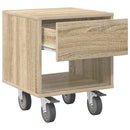 vidaXL Éjjeli asztal 2 pcs Sonoma tölgy 40,5 x 40 x 48 cm Faanyag