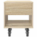 vidaXL Éjjeli asztal 2 pcs Sonoma tölgy 40,5 x 40 x 48 cm Faanyag