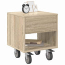 vidaXL Éjjeli asztal 2 pcs Sonoma tölgy 40,5 x 40 x 48 cm Faanyag