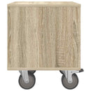 vidaXL Éjjeli asztal 2 pcs Sonoma tölgy 40,5 x 40 x 48 cm Faanyag
