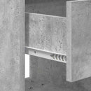 vidaXL Éjjeli asztal Beton Szürke 40,5 x 40 x 48 cm Faanyag