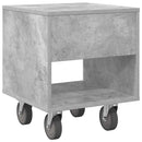 vidaXL Éjjeli asztal Beton Szürke 40,5 x 40 x 48 cm Faanyag