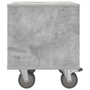 vidaXL Éjjeli asztal Beton Szürke 40,5 x 40 x 48 cm Faanyag