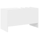 vidaXL Hanglemez szekrény polcokkal Fehér 78,5 x 35 x 45 cm Faanyag