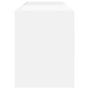 vidaXL Hanglemez szekrény polcokkal Fehér 78,5 x 35 x 45 cm Faanyag
