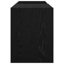 vidaXL Hanglemez szekrény Fekete tölgy 78,5 x 35 x 45 cm Faanyag