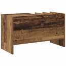 vidaXL Hanglemez szekrény polcokkal Öreg fa 78,5 x 35 x 45 cm Faanyag