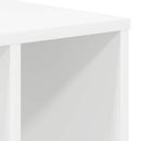 vidaXL Végasztal 2 pcs Fehér 37 x 32 x 40 cm Faanyag