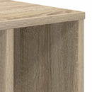 vidaXL Végasztal 2 pcs Sonoma tölgy 37 x 32 x 40 cm Faanyag