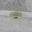 vidaXL Végasztal Beton Szürke 37 x 32 x 40 cm Faanyag