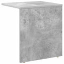 vidaXL Végasztal Beton Szürke 37 x 32 x 40 cm Faanyag