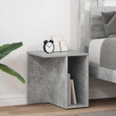 vidaXL Végasztal 2 pcs Beton Szürke 37 x 32 x 40 cm Faanyag