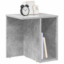 vidaXL Végasztal 2 pcs Beton Szürke 37 x 32 x 40 cm Faanyag