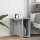 vidaXL Végasztal 2 pcs Szürke Sonoma 37 x 32 x 40 cm Faanyag
