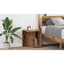 vidaXL Végasztal 2 pcs Öreg fa 37 x 32 x 40 cm Faanyag