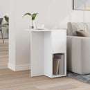 vidaXL Végasztal Fehér 35 x 40 x 55 cm Faanyag