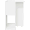 vidaXL Végasztal Fehér 35 x 40 x 55 cm Faanyag