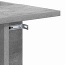 vidaXL Végasztal Beton Szürke 35 x 40 x 55 cm Faanyag