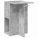 vidaXL Végasztal Beton Szürke 35 x 40 x 55 cm Faanyag