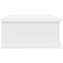 vidaXL Éjjeli asztal 2 pcs Fehér 40 x 31 x 15 cm Faanyag